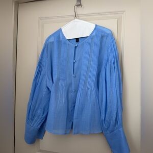 Banana Republic Sky Blue Top